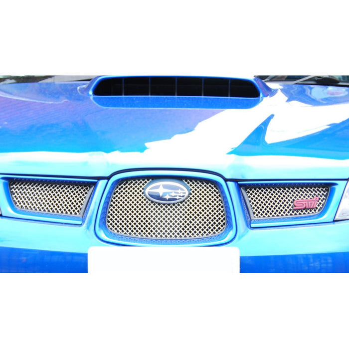 Subaru Impreza Hawkeye - Front Grille Set With Full Lower Grille - Zunsport