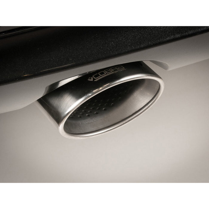 Vauxhall Corsa E 1.2 N/A (15-19) Rear Box Section Performance Exhaust - Cobra Sport