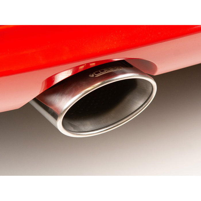 Vauxhall Corsa E 1.4 N/A (15-19) Rear Box Section Performance Exhaust - Cobra Sport