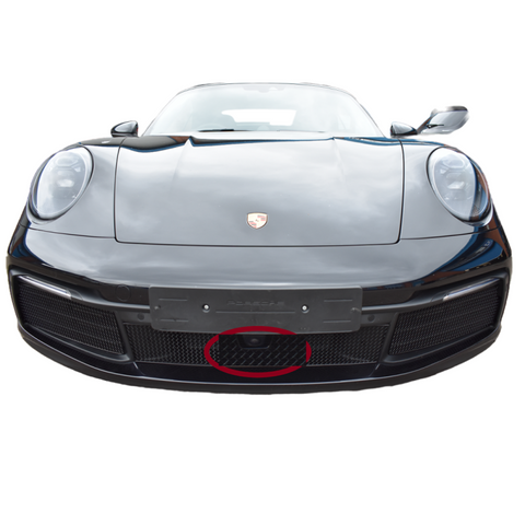 Porsche Carrera 992 (C2,C2S,C4,C4S) - Front Grille Set With Front Driving Camera - Zunsport