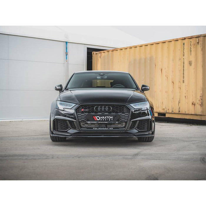 Audi RS3 8V Facelift Front Splitter V.3 - Maxton Design