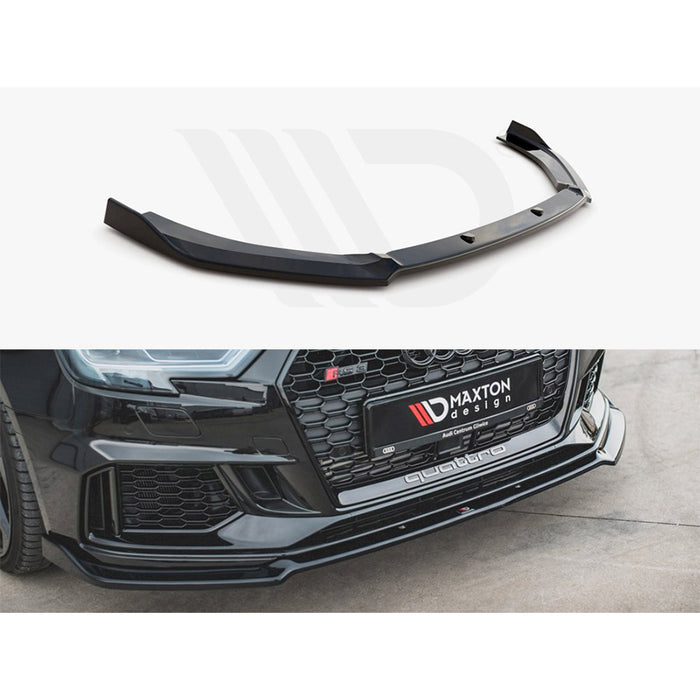 Audi RS3 8V Facelift Front Splitter V.3 - Maxton Design