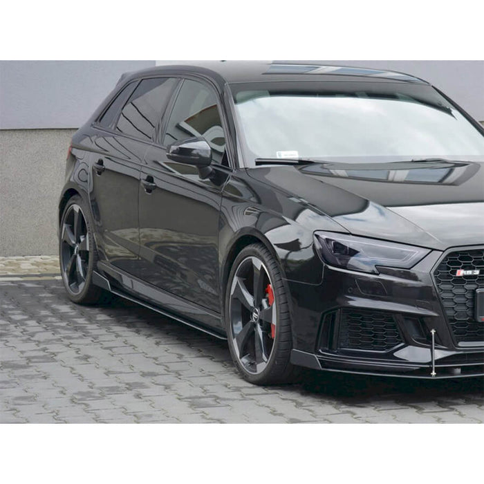 Audi RS3 8V Facelift Racing Side Skirt Diffusers V.2 - Maxton Design