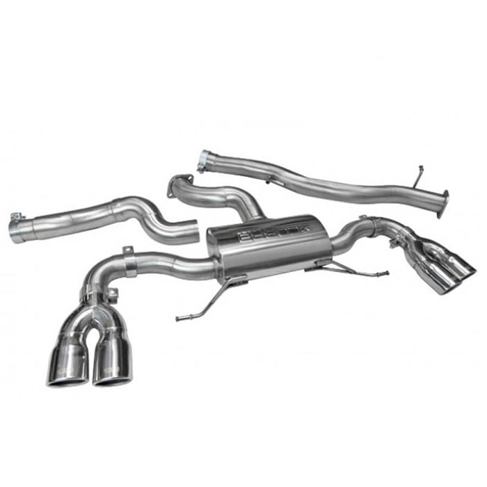 Cobra Sport Non Resonated Cat Back Exhaust System for the Audi S1
