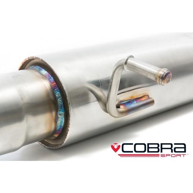 Audi S3 (8V) 3 Door (Valved) (13-17) Turbo Back Performance Exhaust - Cobra Sport