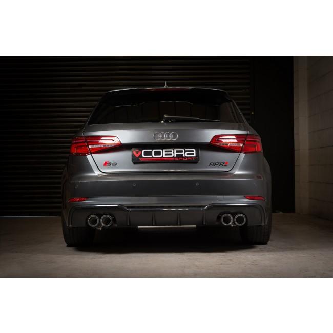 Audi S3 (8V) 5 Door Sportback (Valved) (13-18) Cat Back Performance Exhaust - Cobra Sport