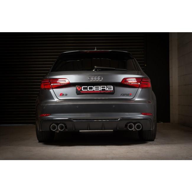 Audi S3 (8V) 5 Door Sportback (Valved) (13-18) Turbo Back Performance Exhaust - Cobra Sport