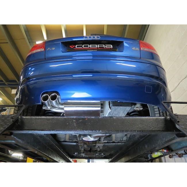 Audi A3 (8P) 3.2 V6 Quattro Cat Back Performance Exhaust - Cobra Sport