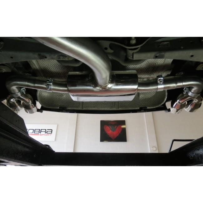 Audi TTS (Mk2) Quattro Turbo Back Performance Exhaust - Cobra Sport