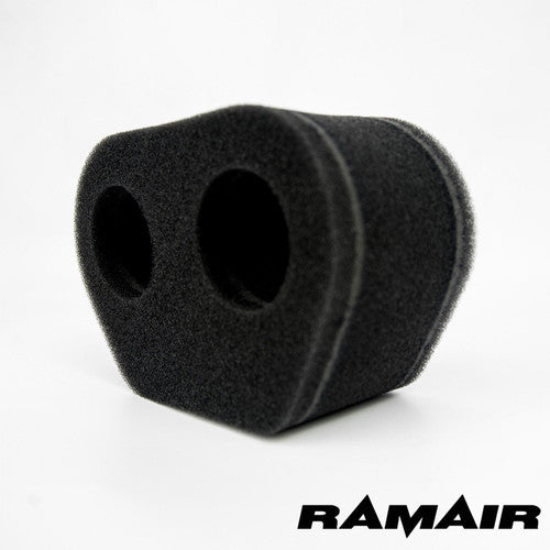 MS-008 - 2x Twin Inlet Motorcycle Carb Sock Air Filter - RAMAIR