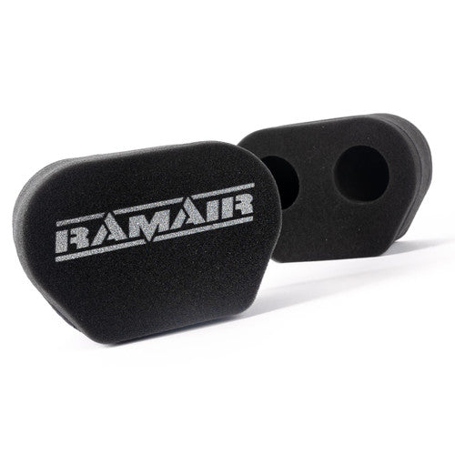 MS-016 - 2x Twin Inlet Motorcycle Carb Sock Air Filter - RAMAIR