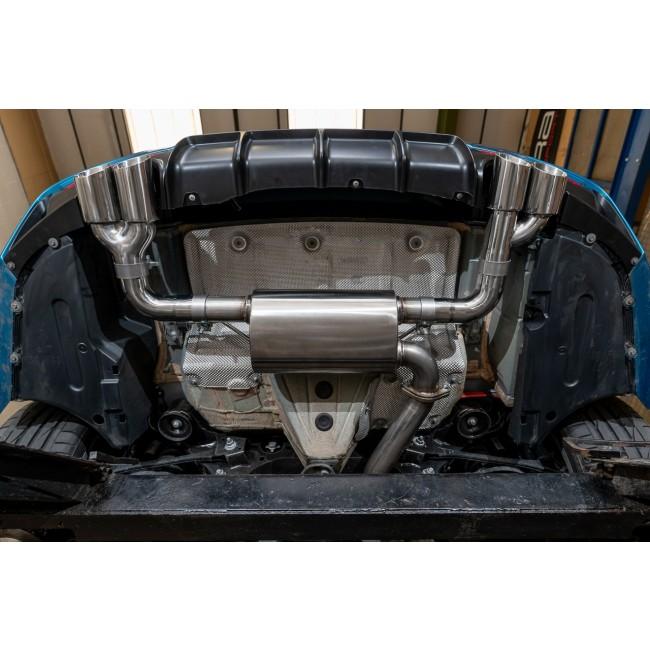 BMW 320i (F30 LCI/F31 LCI) (2015-19) Quad Exit M3 Style Performance Exhaust Conversion - Cobra Sport