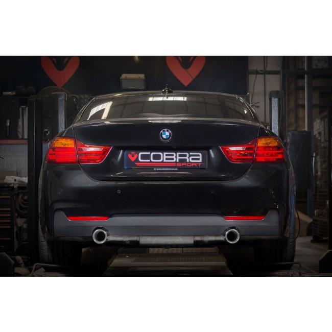 BMW 435D (F32/F33/F36) 440i Style Dual Exit Exhaust Conversion - Cobra Sport