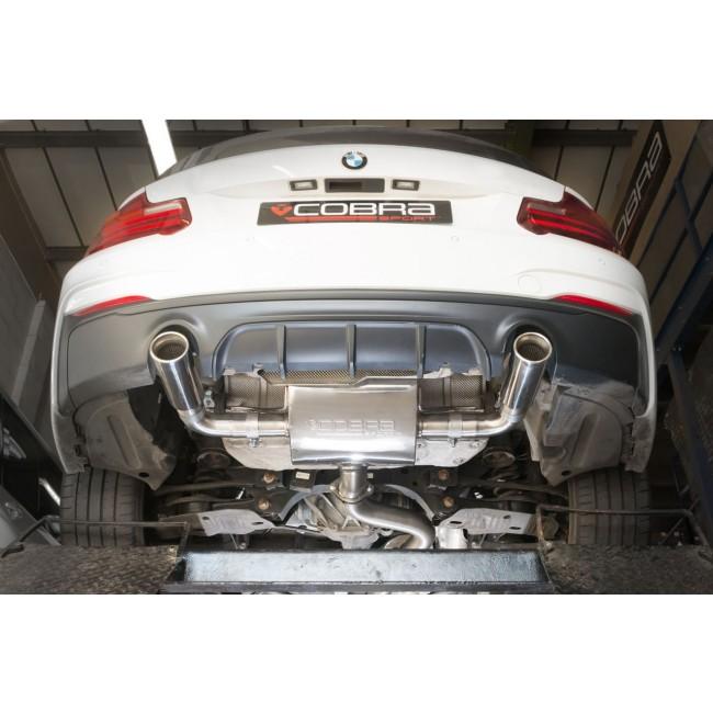 BMW M240i (F22/F23 LCI) (15-21) Cat Back Performance Exhaust - Cobra Sport