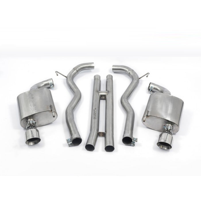 Cobra Sport Rear Boxes Cat Back Exhaust - Ford Mustang GT 5.0 V8