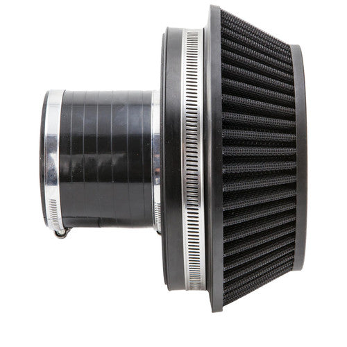 PRORAM 90mm ID Neck Small Cone Air Filter with Velocity Stack and Coupling