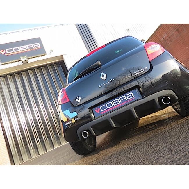 Renault Clio RS 197 (06-09) Cat Back Performance Exhaust - Cobra Sport