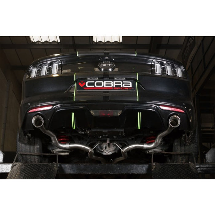 Cobra Sport Venom Style Cat Back Exhaust - Ford Mustang 5.0 V8 GT