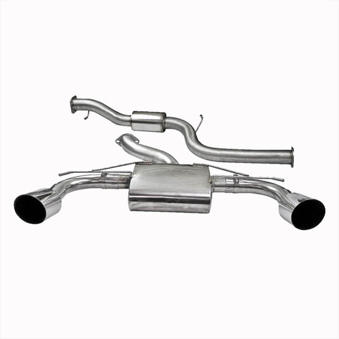 Cobra Sport Resonated Cat Back Exhaust for the Ford Focus RS Mk2