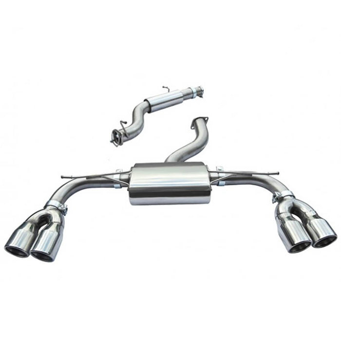 Cobra Sport Resonated Cat Back Exhaust System for the Audi S3