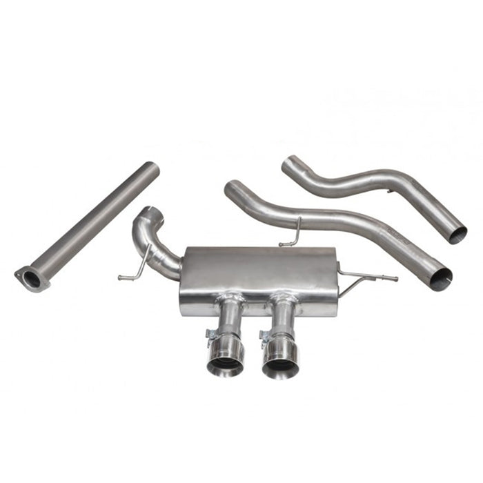 Non - Resonated Cobra Sport Cat Back Exhaust for the Focus ST