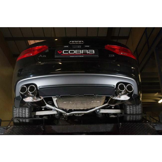 Audi A5 2.0 TDI Coupe (S-Line) Dual Exit S5 Style Performance Exhaust Conversion - Cobra Sport