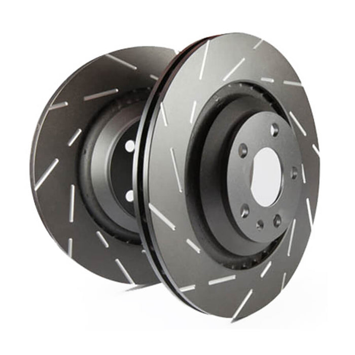 EBC USR Series Fine Slotted Front Brake Discs for the Ford Fiesta ST Mk8