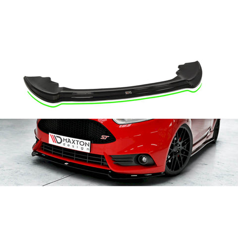 Maxton Design Gloss Black Front Splitter Seat Leon Mk1 (For Seat Sport  Bumper) - Awesome GTI - Volkswagen Audi Group Specialists