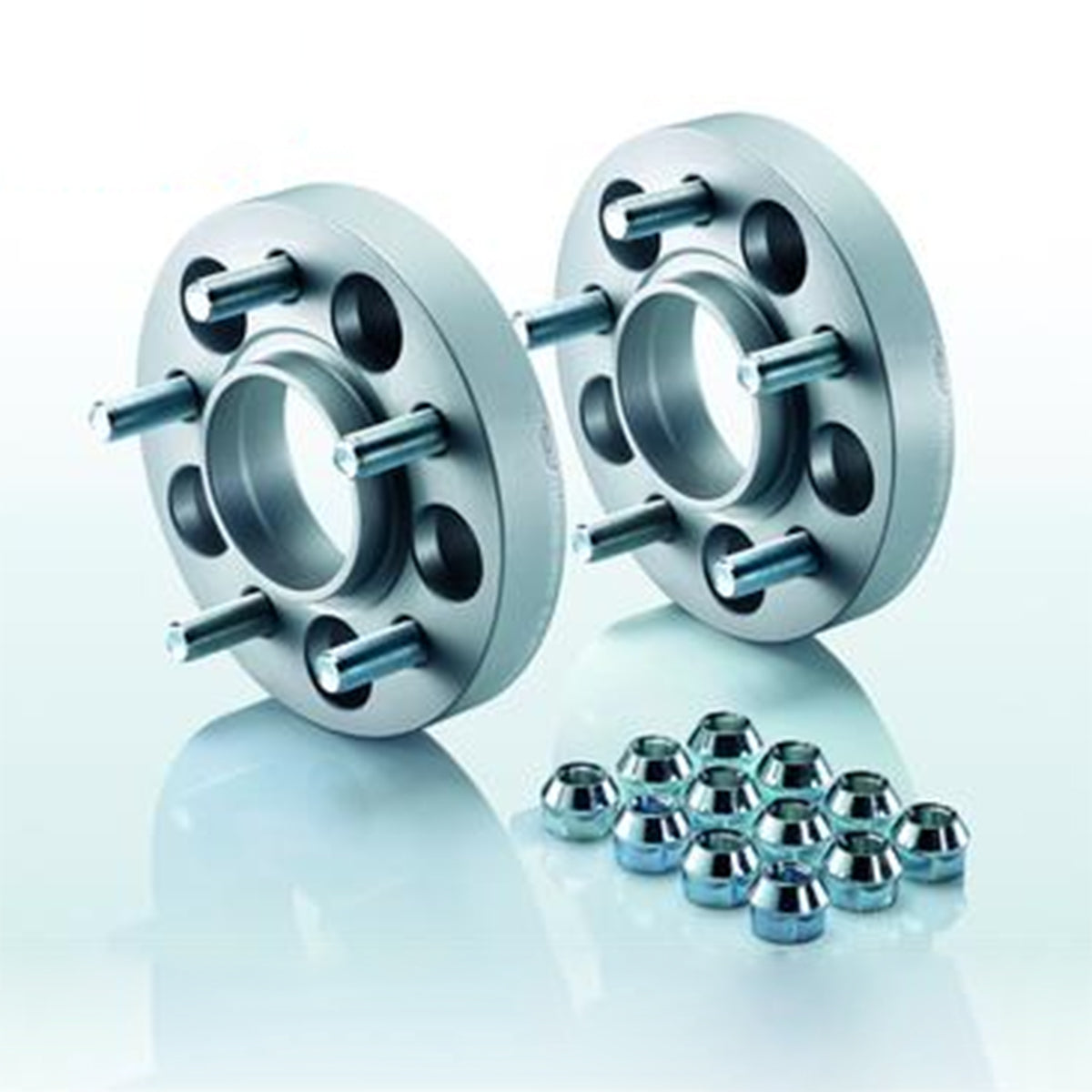 Eibach 10mm Front Wheel Spacer (Pair) - Silver for 2018-2019 Fiat 500 main image 1