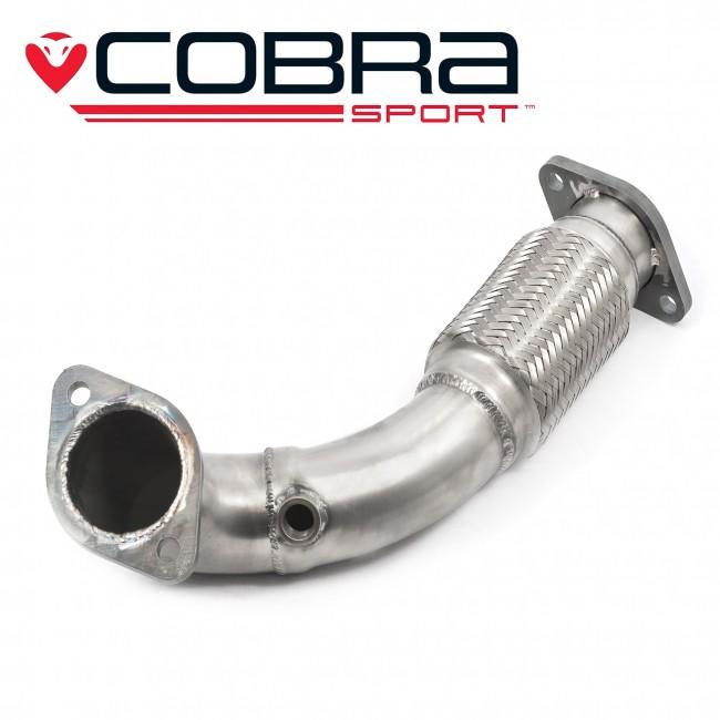 Ford Fiesta (Mk6) ST 150 Front Pipe Performance Exhaust - Cobra Sport
