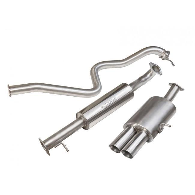 Cobra Sport ST Style Resonated Cat Back Exhaust for the Ford Fiesta 1.0 EcoBoost