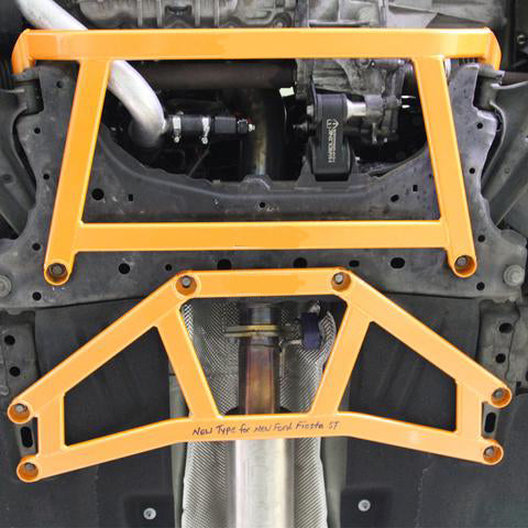 Swave and Summit Front Lower 4 Point Subframe Brace - Ford Fiesta ST