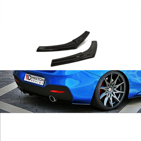 Street Pro Rear Diffuser BMW 1 F20 - Black Black, Spoilering \ Spoilering  Maxton Design \ BMW \ Seria 1 \ F20- F21