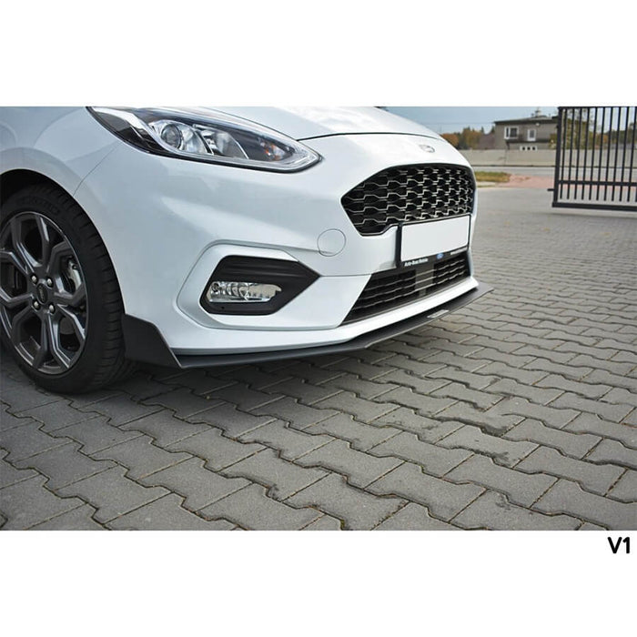 Maxton Design Front Racing Splitter For The Mk8 Ford Fiesta ST & ST-Line V1