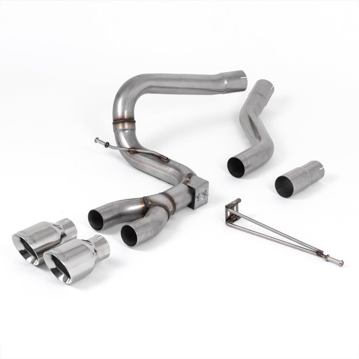 Milltek Sport Cat Back Exhaust - Ford Focus ST Mk3 2.0L TDCi Estate