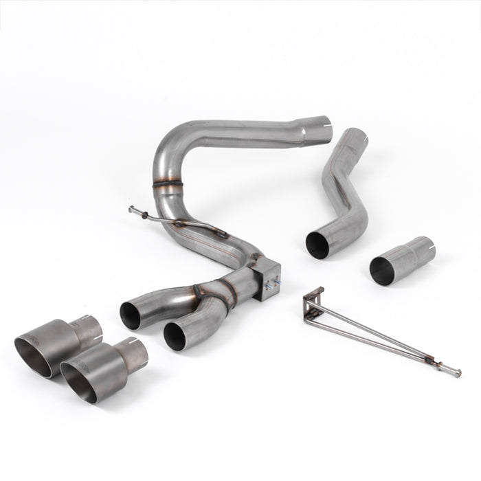 Milltek Sport Cat Back Exhaust - Ford Focus ST Mk3 2.0L TDCi Estate