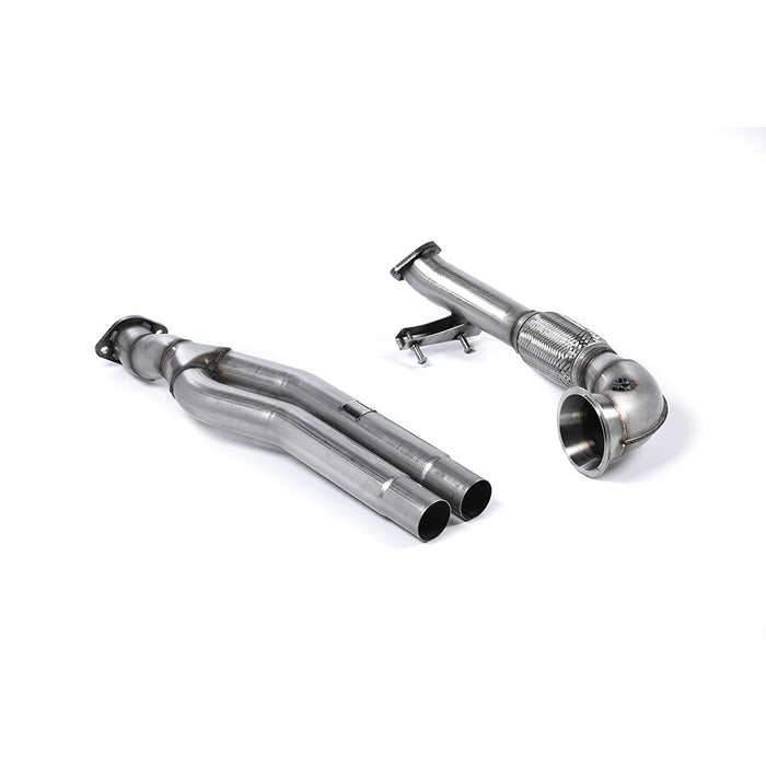 Milltek Sport Primary Catalyst Bypass Pipe And Turbo Elbow - Audi RS3