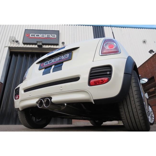Mini (Mk2) Cooper S / JCW (R59) Roadster Cat Back Performance Exhaust - Cobra Sport