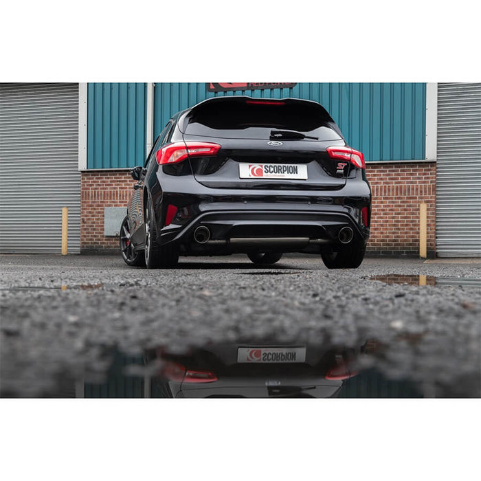 Scorpion Exhausts GPF Back System on the Ford Focus ST Mk4