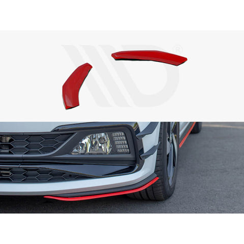 Maxton Design Splitters Tagged VW Polo GTI AW
