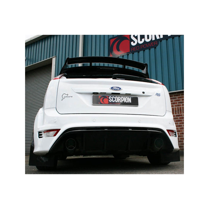 Scorpion Exhausts Non-Resonated Cat Back System on the Ford Focus RS Mk2