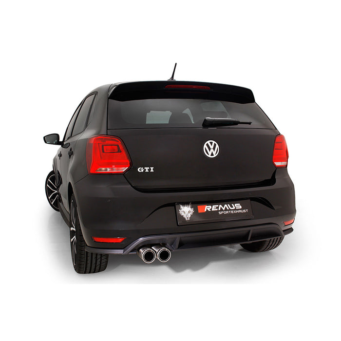 Remus Exhausts Cat Back System - Volkswagen Polo GTI 1.8TSI 6C – VUDU  Performance