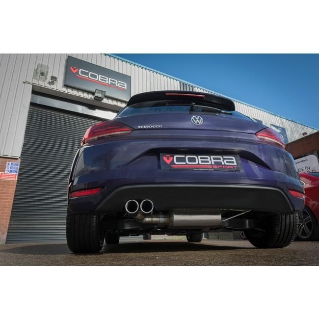 VW Scirocco 1.4 TSI (14-18) Cat Back Performance Exhaust - Cobra Sport