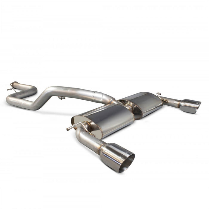 Scorpion Exhausts Resonated Cat Back System with Daytona Tips for the Ford Focus ST225 Mk2