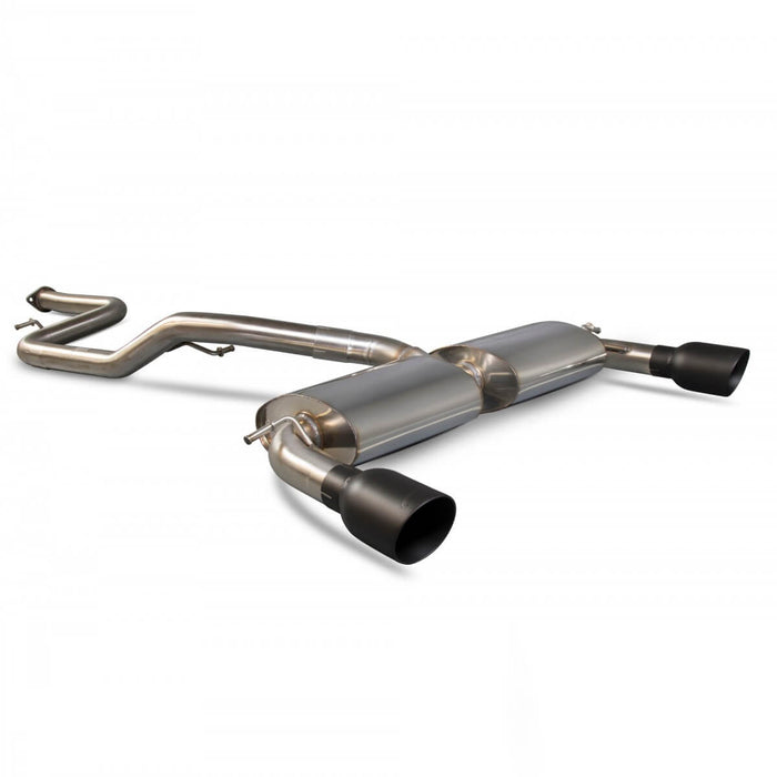 Scorpion Exhausts Non Resonated Ceramic Cat Back System for the Ford Focus ST225 Mk2