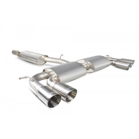 Scorpion Exhausts Resonated Cat Back Exhaust System for the VW Golf R Mk7 with Daytona Tailpipes