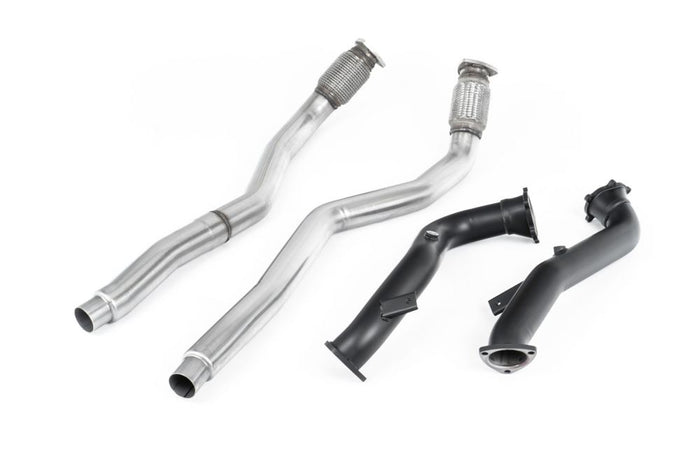 Audi S6 4.0 TFSI C7 quattro From 2012 To 2018 Large-bore Downpipes and Cat Bypass Pipes - Milltek Sport