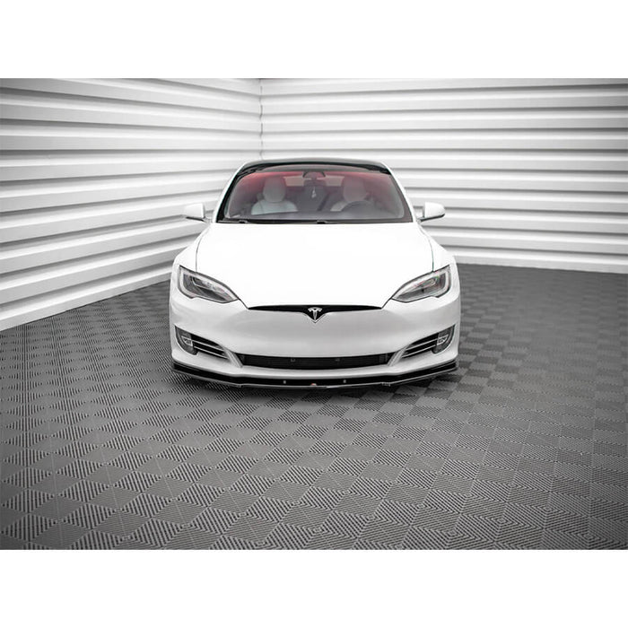 Tesla Model S Front Splitter - Maxton Design – VUDU Performance