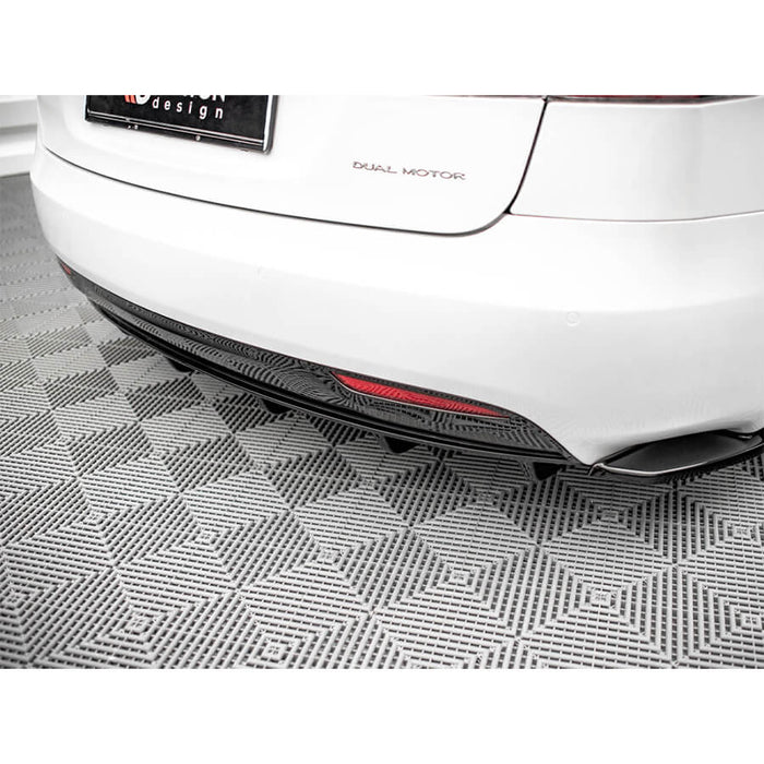 Tesla Model S Rear Valance on Tesla