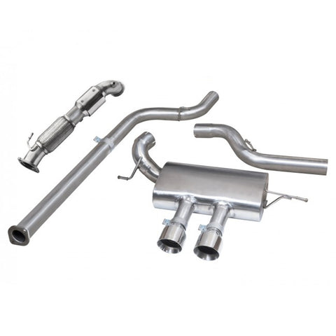 Turbo Back Exhaust Non Resonated Sports Catalyst for Focus ST
